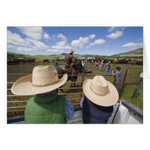 Young boys take in the 2007 Hughes Ranch