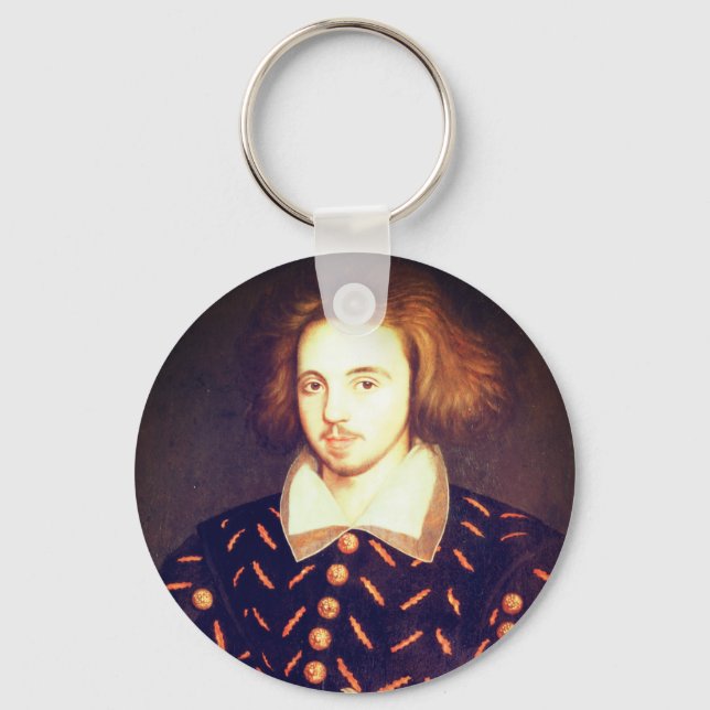 Young Christopher Marlowe Keychain (Front)