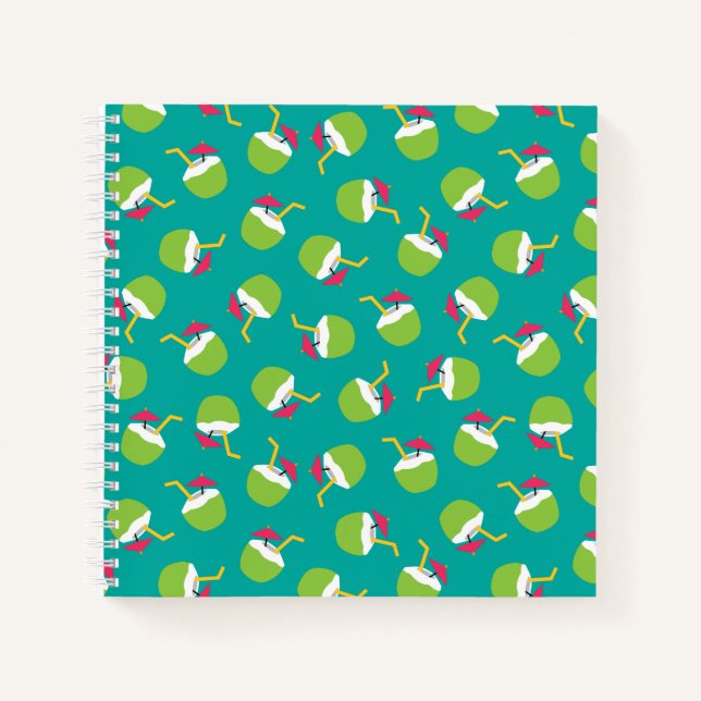 Young Coconut Drink Notebook (Front)