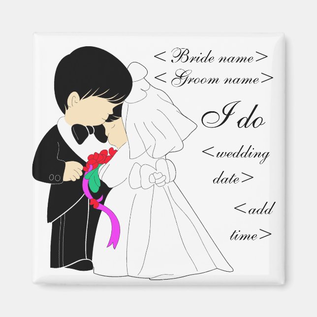 Young Couple Magnet (Front)