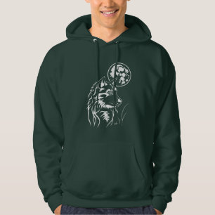 young dreaming wolf hoodie