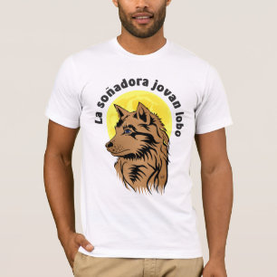 young dreamy wolf t-shirt