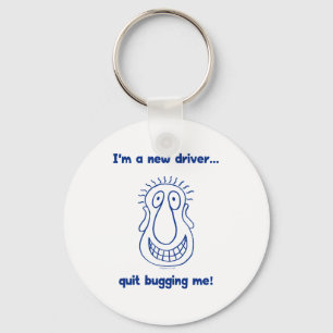 Young Driver Bug Off Keychain