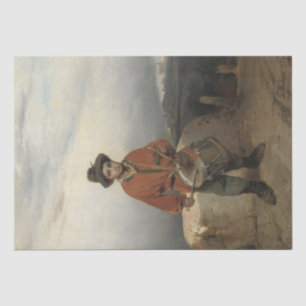 Young Drummer Boy (by Gerolamo Induno) Tissue Paper