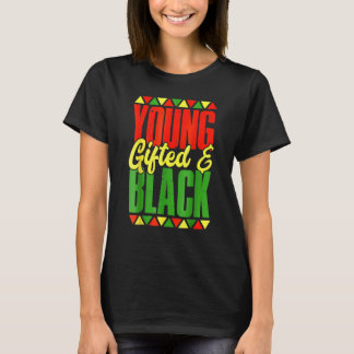 Young Ed And Black History Month African Men Wome T-Shirt