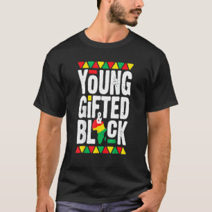 Young Ed Black African Pride History Month Magic T-Shirt