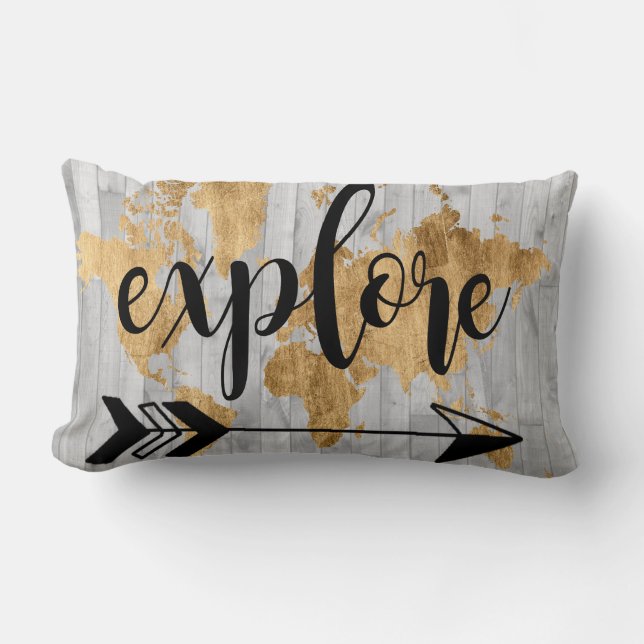 Young Explorer V Lumbar Pillow (Front)