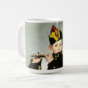 Young Flautist, or The Fifer Edouard Manet Coffee Mug