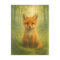 Young Fox Baby Wild Animals Postcard