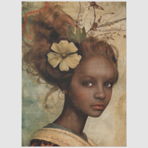 Young French Lady VI Tissue Paper