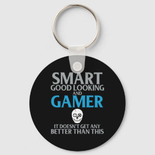 Young Gamer Video Game Enthusiast Gaming Present 1 Keychain
