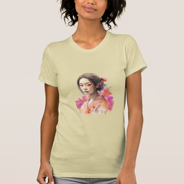Young Geisha T-Shirt (Front)