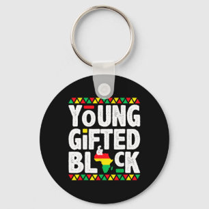 Young Gifted Black4 Black Magic Girl Boy Black His Keychain