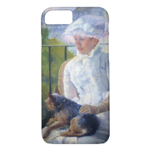 Young Girl and Her Dog, Mary Cassatt Case-Mate iPhone Case