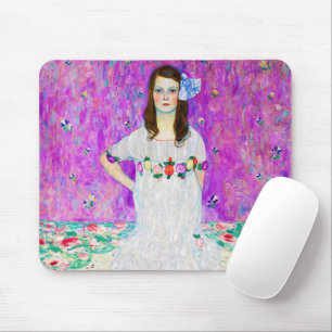 Young Girl, Gustav Klimt Mouse Pad