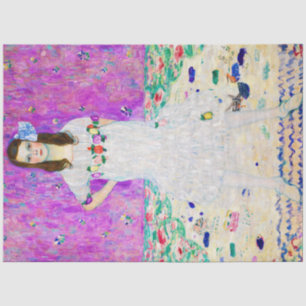 Young Girl, Gustav Klimt Tissue Paper