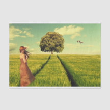 Young Girl in a Field