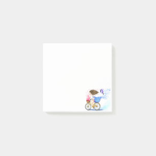 Young Girl On A Bike Love Post-it Notes