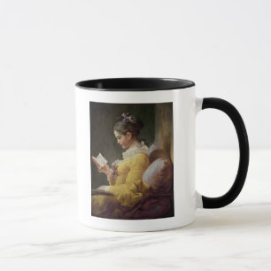 Young Girl Reading, c.1776 Mug