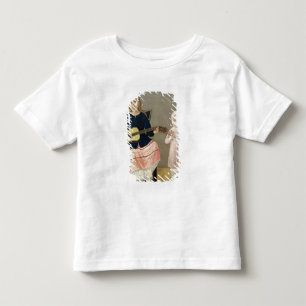 Young Girl with a Guitar and Child with a Toddler T-shirt