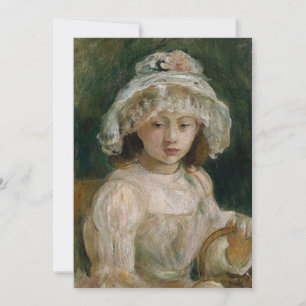 Young Girl with Hat Berthe Morisot