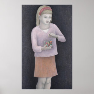 Young Girl with Sweets 2007 Poster