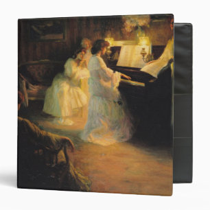 Young Girls at a Piano, 1906 Binder