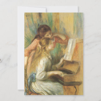 Young Girls at Piano by Pierre Renoir