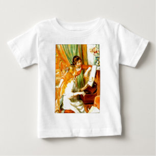 Young Girls at the Piano Baby T-Shirt