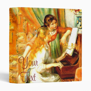 Young Girls at the Piano Binder