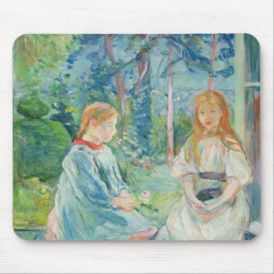 Young Girls at the Window, 1892 Mouse Pad