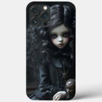 Young Gothic Girl in Black