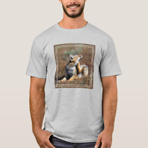 Young Grey Fox at Torres Del Paine National Park T-Shirt