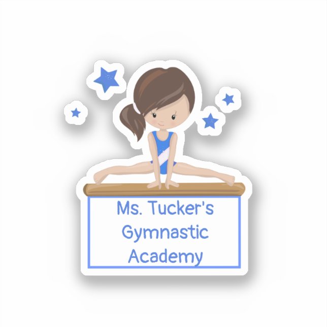 Young Gymnast Academy School Class Custom Text (Front)