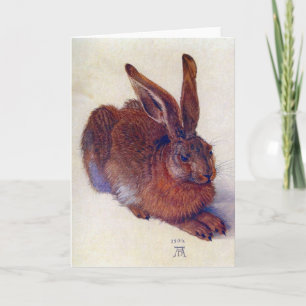 Young Hare by Albrecht Durer, Renaissance Fine Art Card