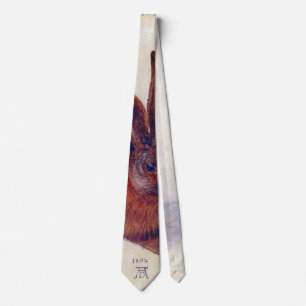 Young Hare by Albrecht Durer, Renaissance Fine Art Tie