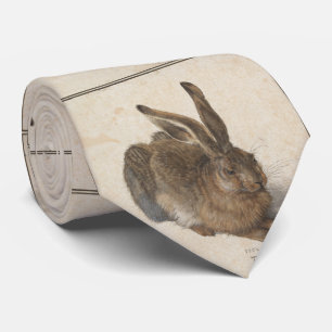 Young Hare by Albrecht Durer Tie
