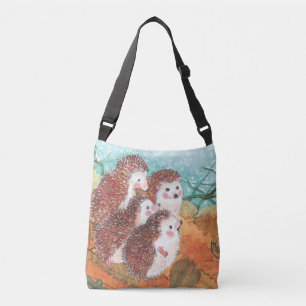 Young Hedgehogs  Crossbody Bag