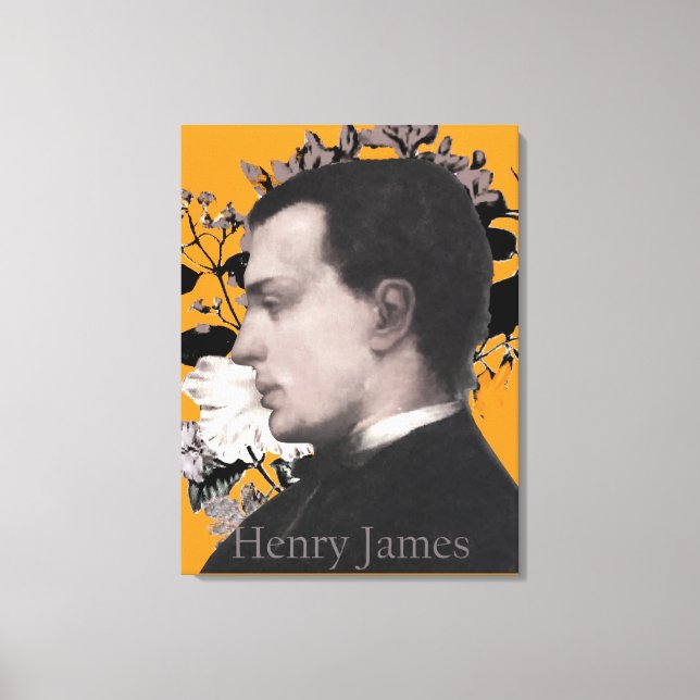 Young Henry James Canvas Print (Front)