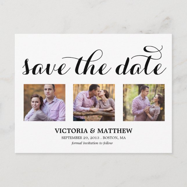 YOUNG & IN LOVE | SAVE THE DATE ANNOUNCEMENT (Front)