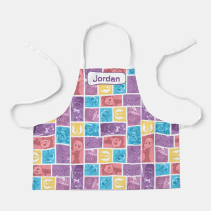 Young Jedi Adventures Color Block Pattern Apron