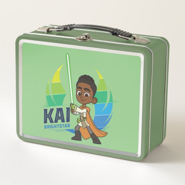 Young Jedi Adventures Kai Brightstar Metal Lunch Box (Front)