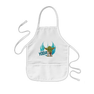 Young Jedi Adventures Master Yoda Kids Apron