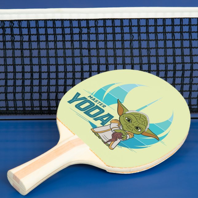 Young Jedi Adventures Master Yoda Ping Pong Paddle (Insitu)