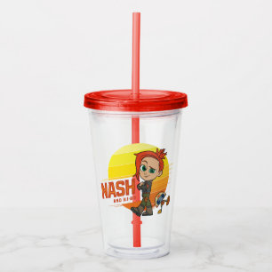 Young Jedi Adventures Nash & RJ-83 Acrylic Tumbler