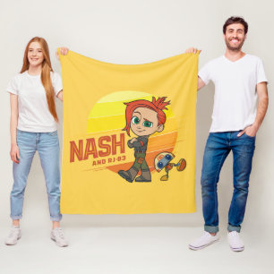Young Jedi Adventures Nash & RJ-83 Fleece Blanket
