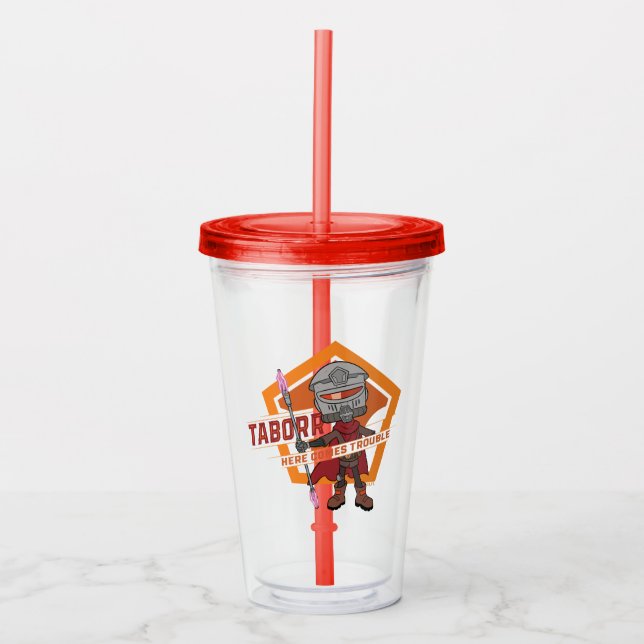 Young Jedi Adventures Taborr Acrylic Tumbler (Front)