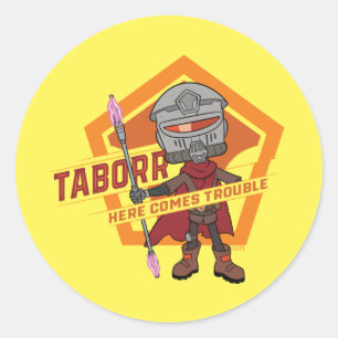 Young Jedi Adventures Taborr Classic Round Sticker