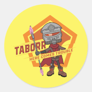 Young Jedi Adventures Taborr Classic Round Sticker