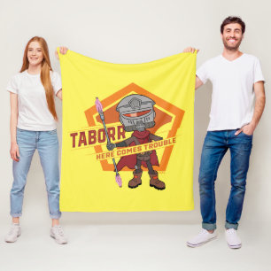 Young Jedi Adventures Taborr Fleece Blanket